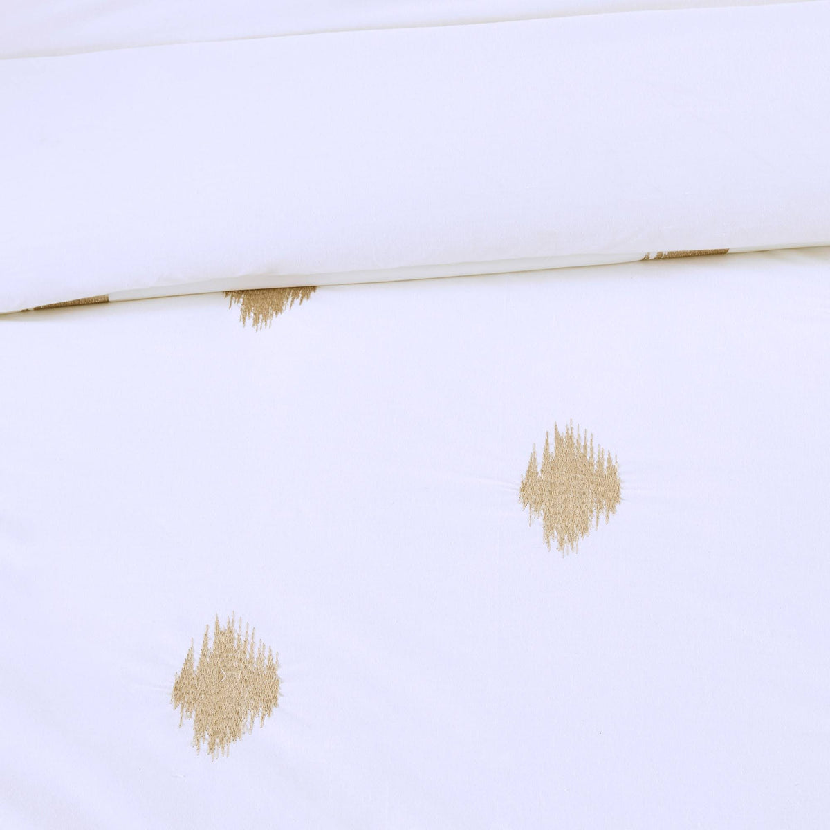 3 Piece Cotton Percale Duvet Cover Mini Set Full/Queen H768325