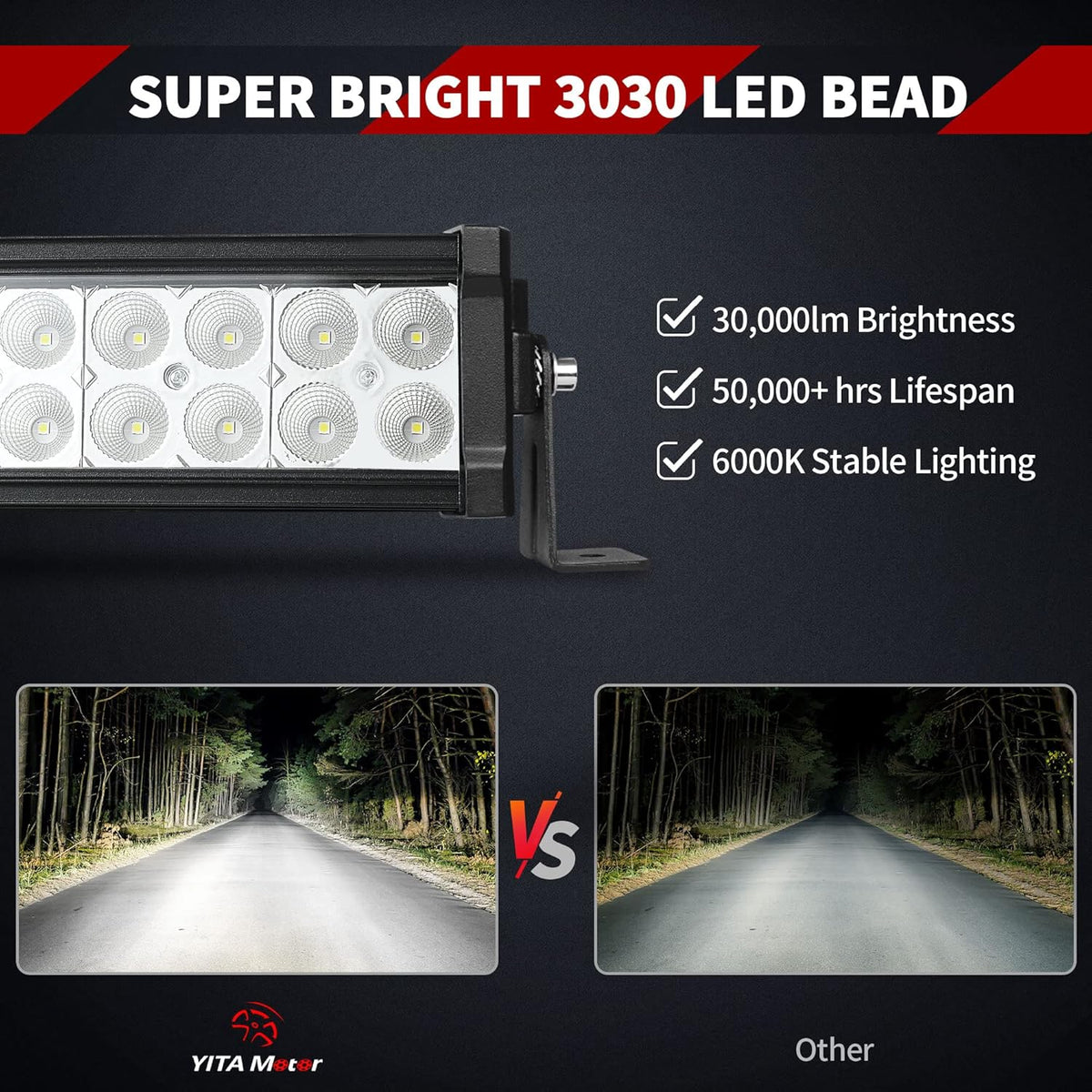 52 inches 300W LED Light Bar J97283