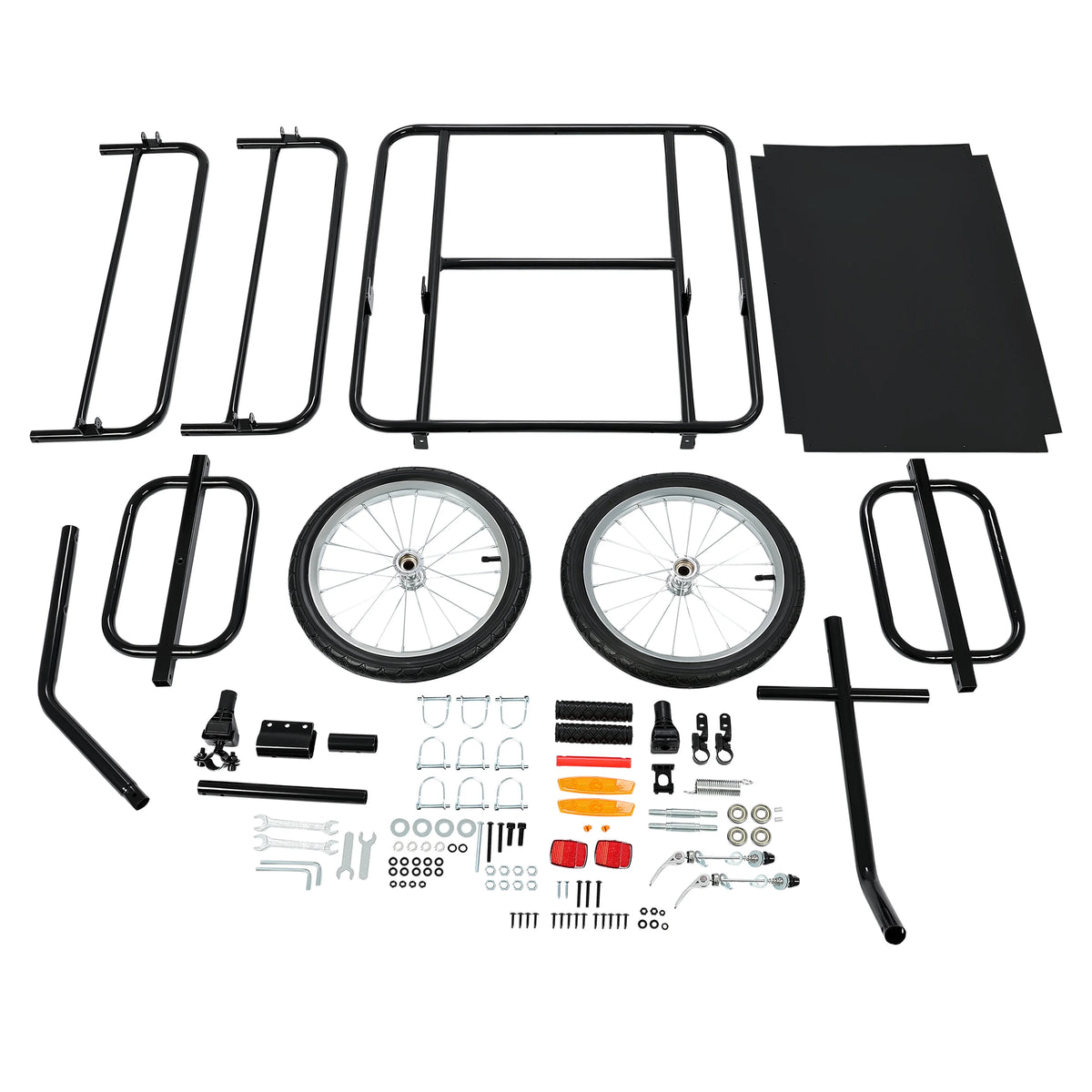 Foldable Bike Cargo Trailer with 16'' Wheels K719