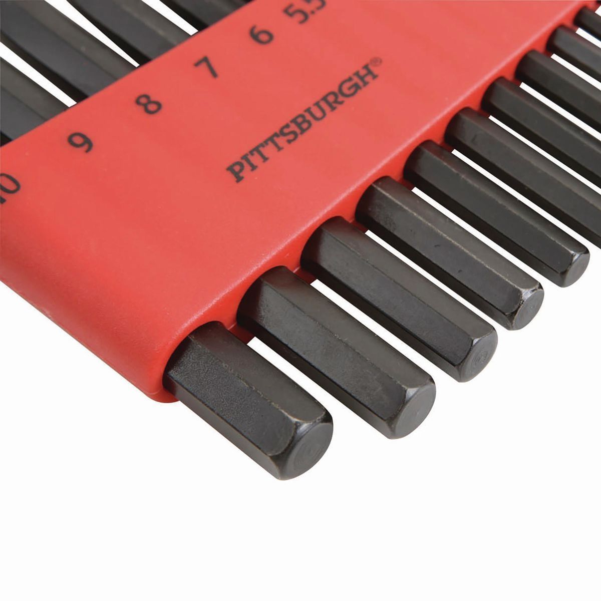 SAE and Metric Hex Key Set, 25 Piece A660285