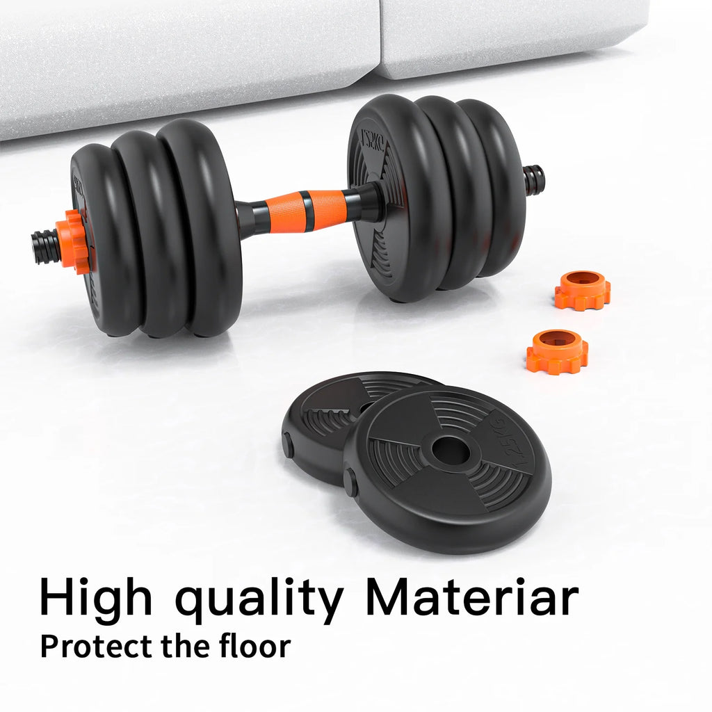 66LBS 4 in 1 Adjustable Dumbbell Set with Connecting Rod T59125