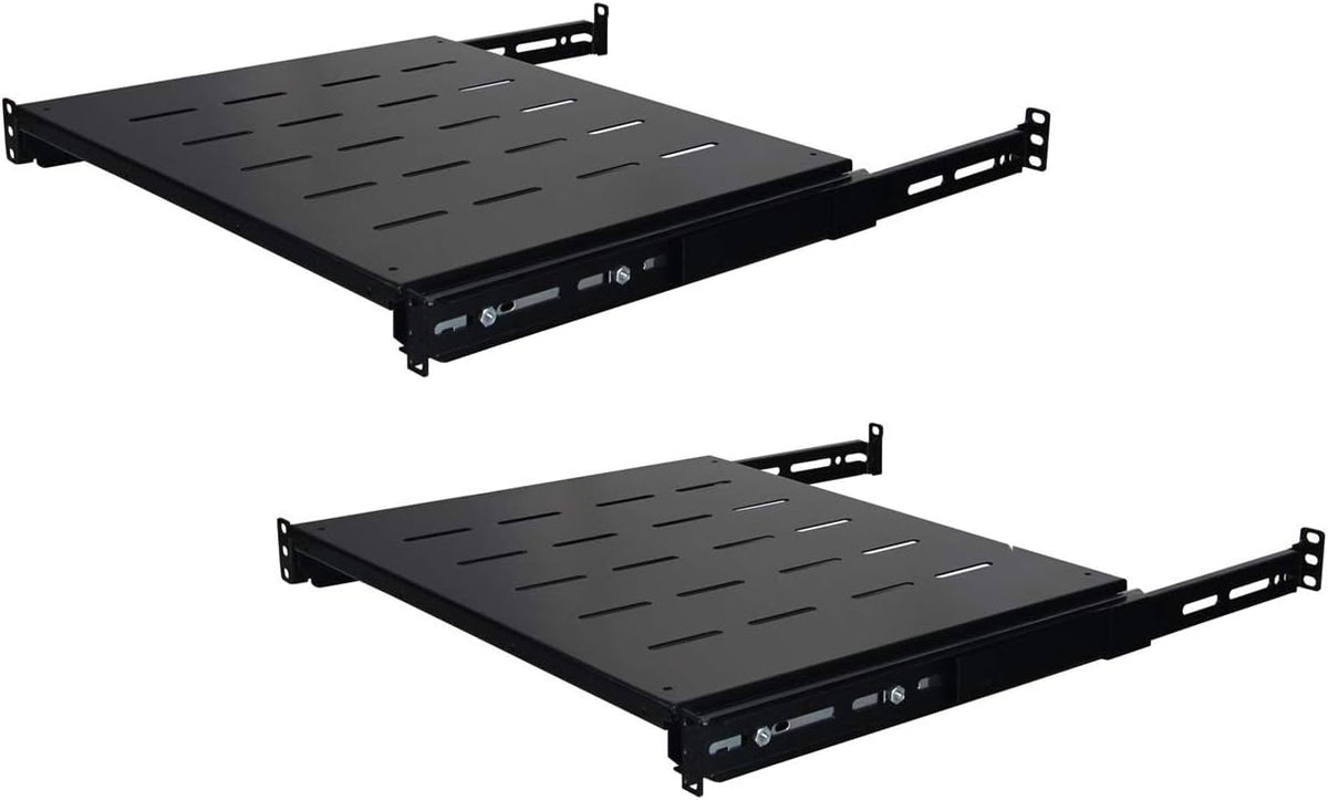 19'' Wide Fixed Shelf for Server Cabinet, 2 Pack P8120