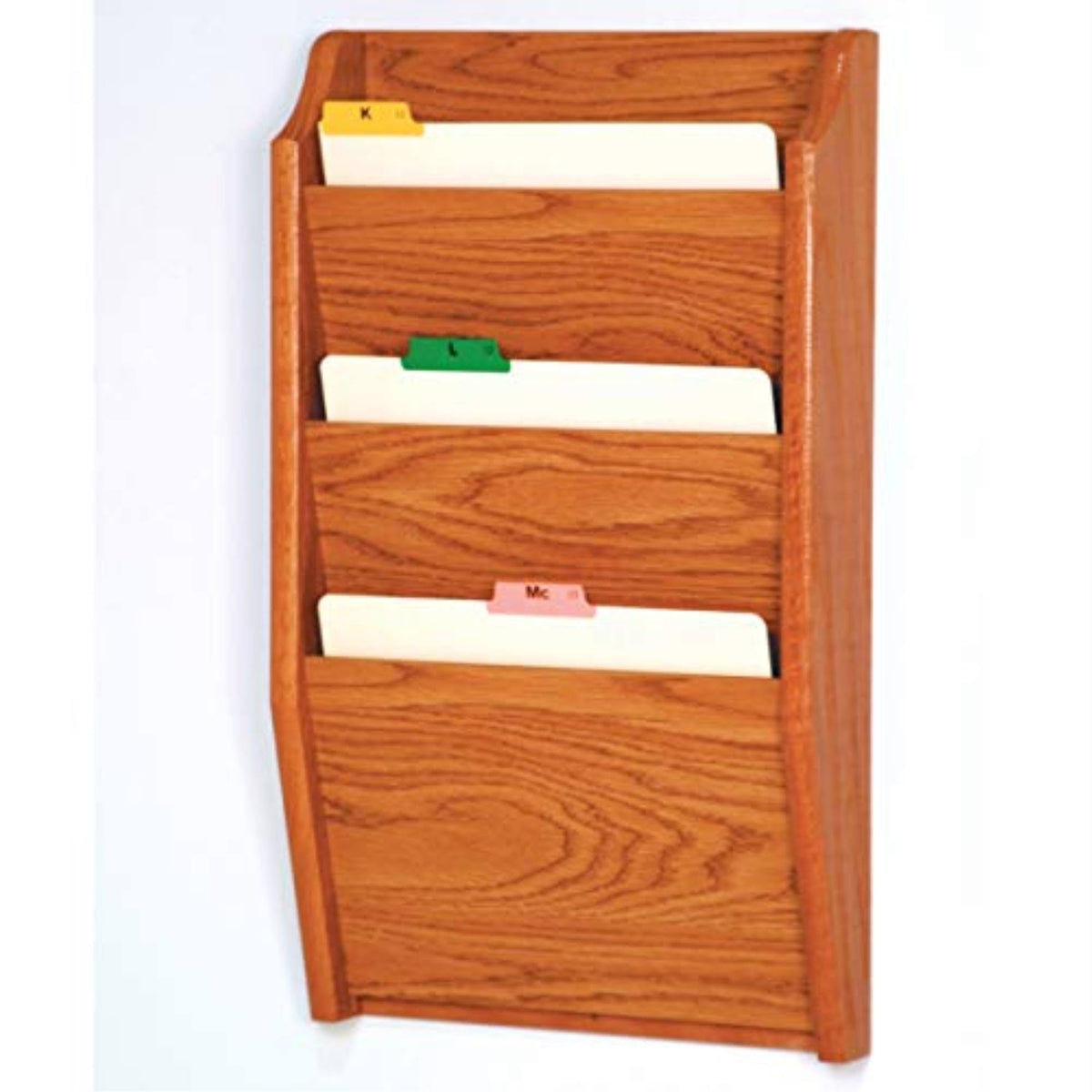 Wooden 3 Pocket Letter Size File Holder W68420