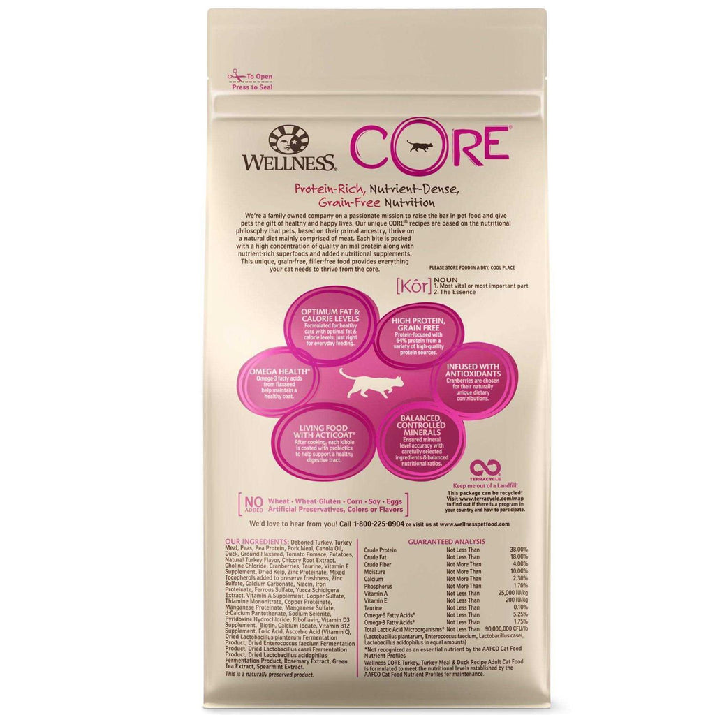 Grain-Free Turkey & Duck Dry Cat Food K591