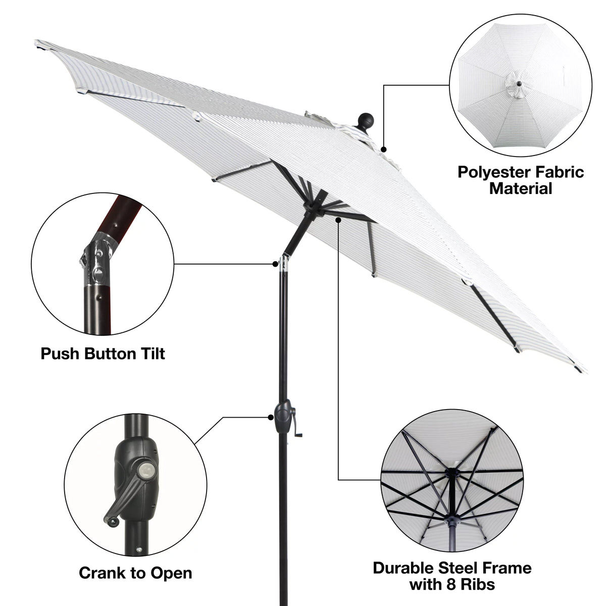 9' Patio Umbrella P116974