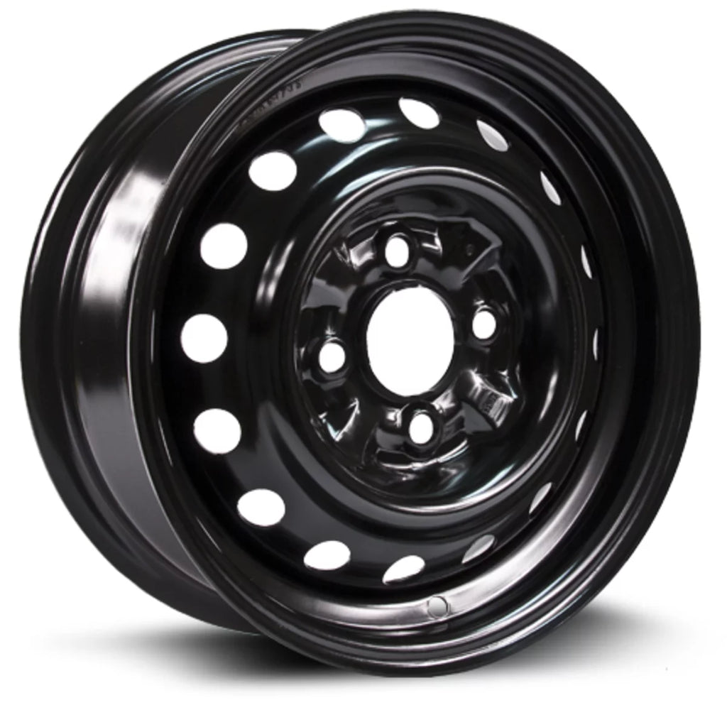 Black Steel Wheel 4x100 40mm H90733