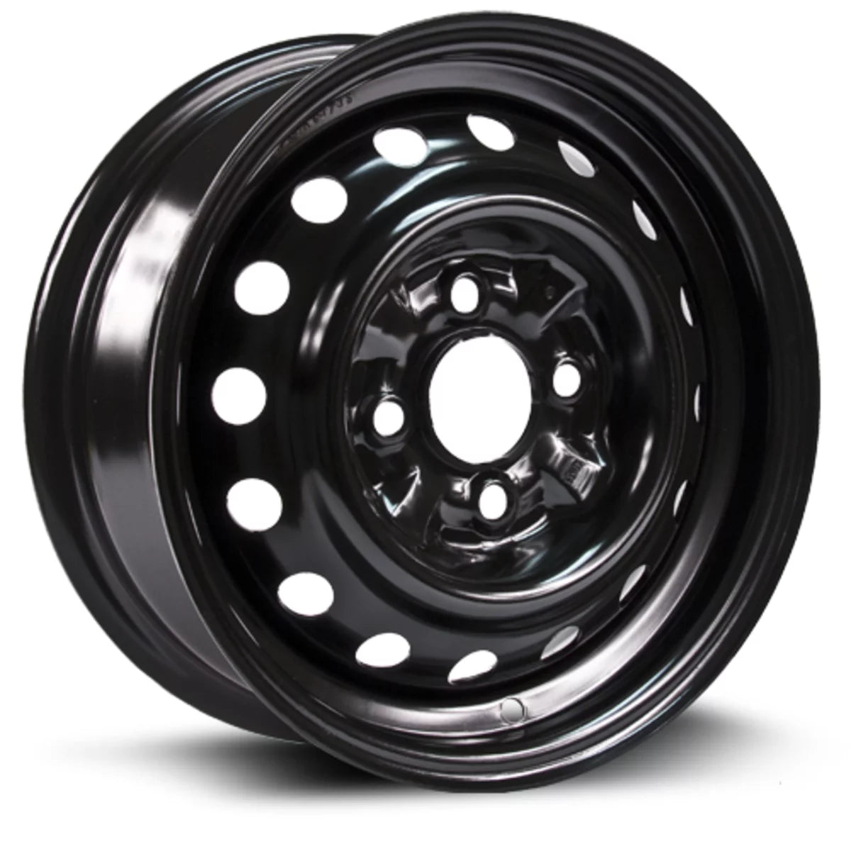 Black Steel Wheel 4x100 40mm H90733