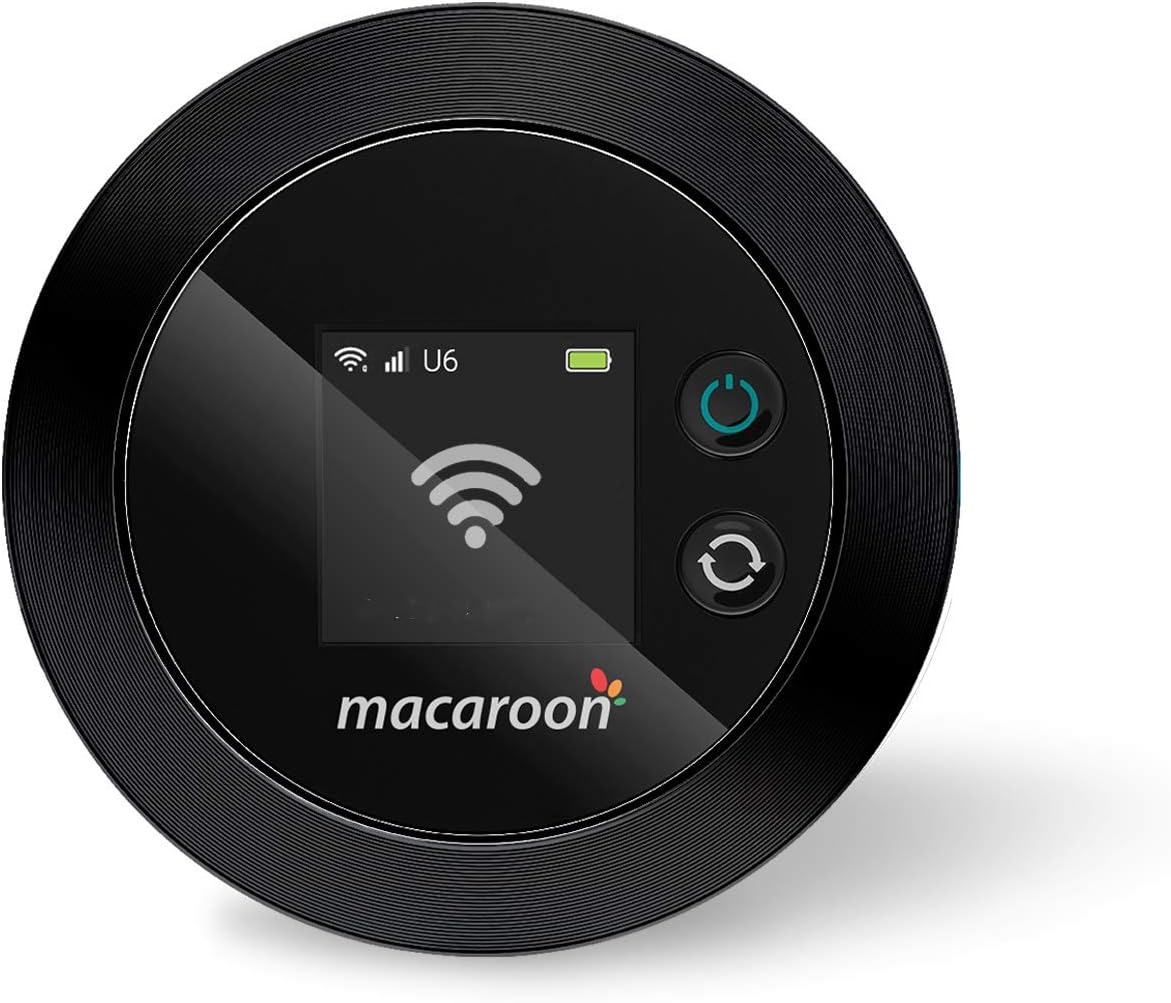 Mobile Wi-Fi Hotspot Device Portable Router with 5GB Data 30 Days G248656