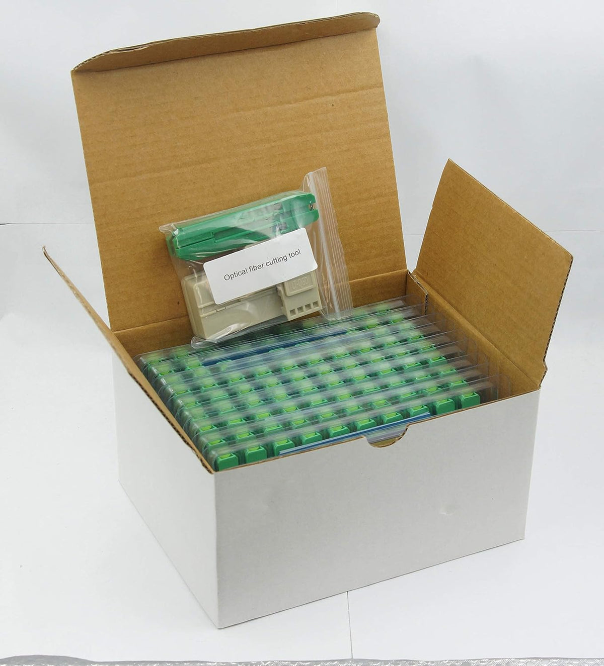 SC APC Fiber Optic Quick Connector 100pcs I24062