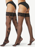 Fishnet Thigh Highs 2-Pack K81609