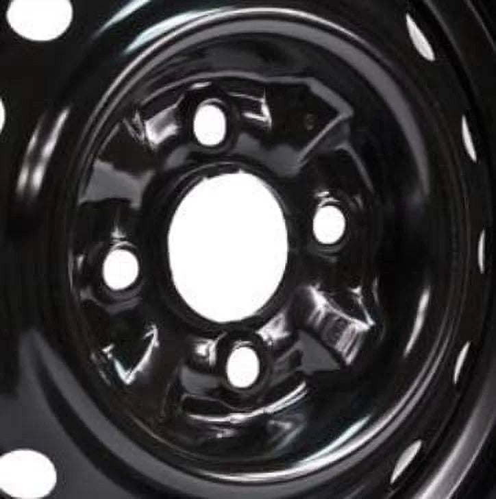 Black Steel Wheel 4x100 40mm H90733