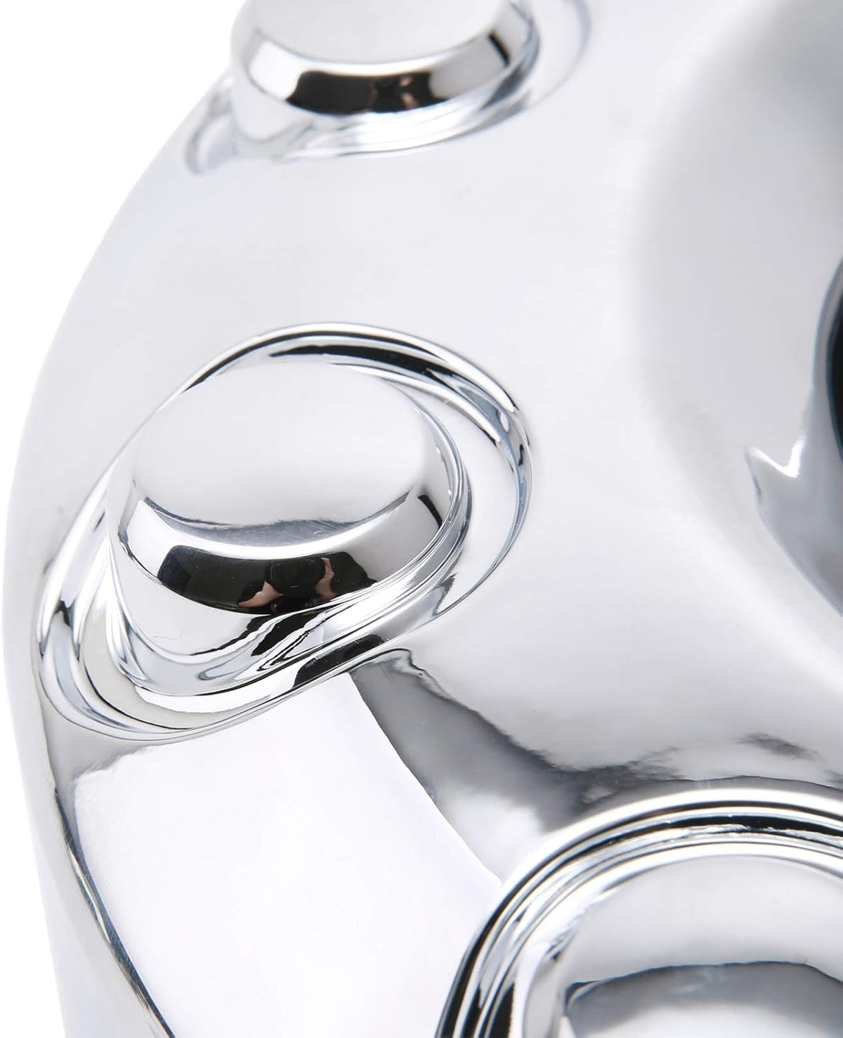 19.5 Inch 10-Lug Front Wheel Hub Center Caps D6581
