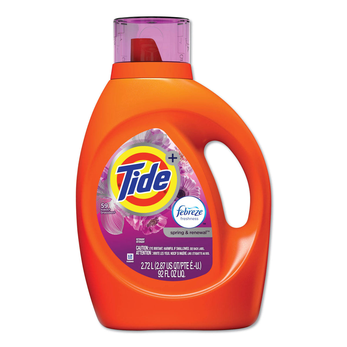 Liquid Laundry Detergent 92oz Bottle 4/Carton C976014