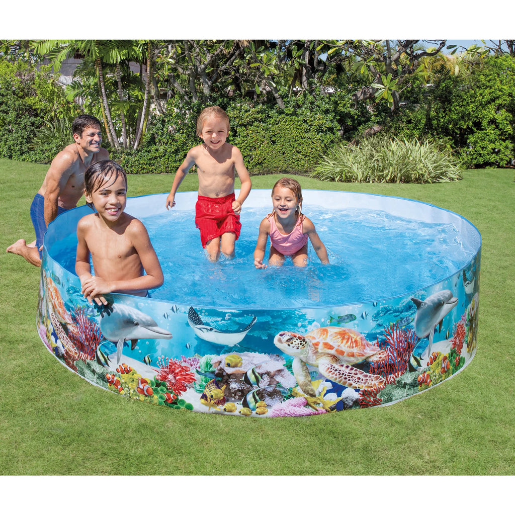 8 x 18 Deep Sea Blue Kiddie Pool A771