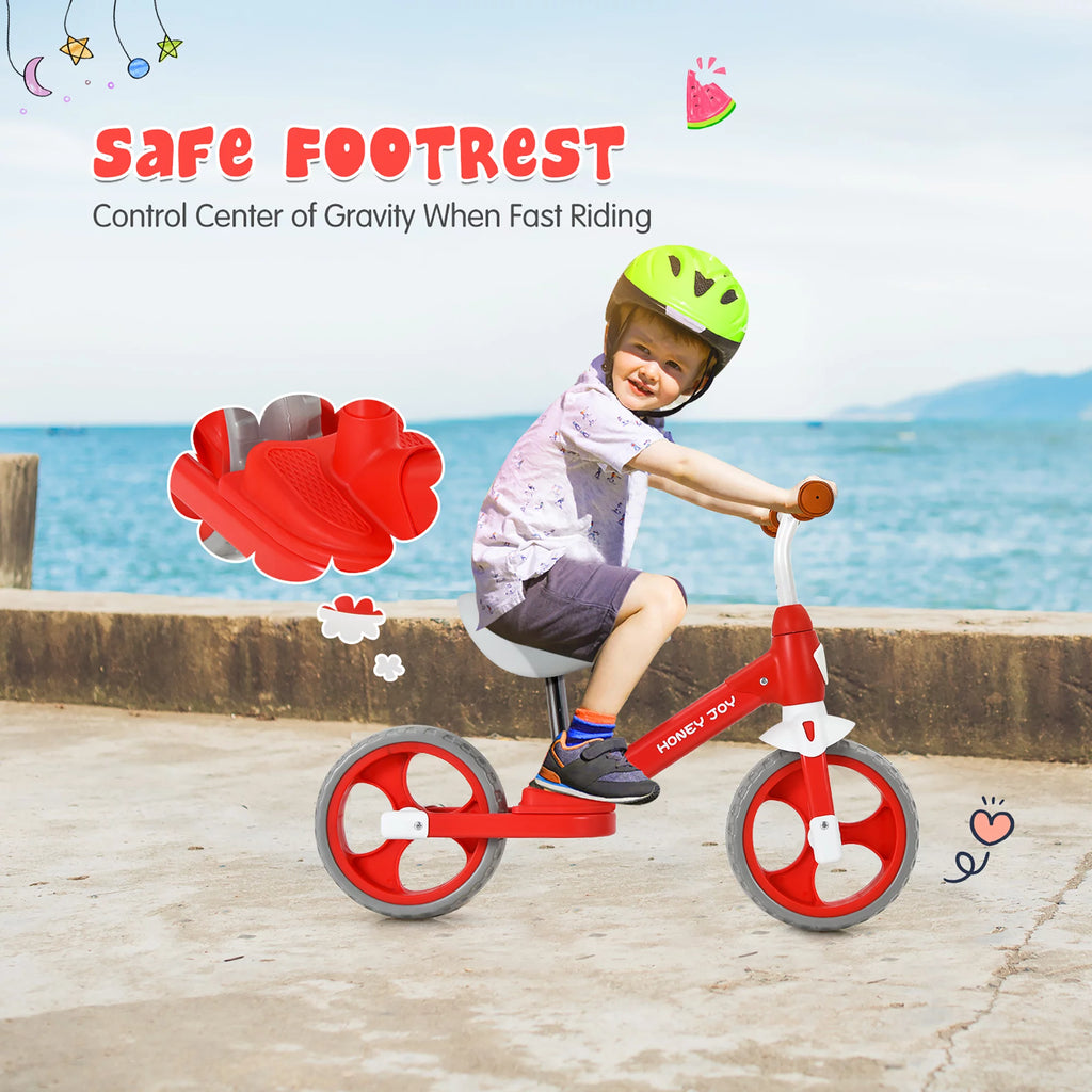 Kids Balance Bike with Feetrests Q14319