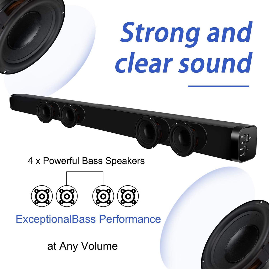 37-Inch Bluetooth Sound Bar with Surround Sound S702