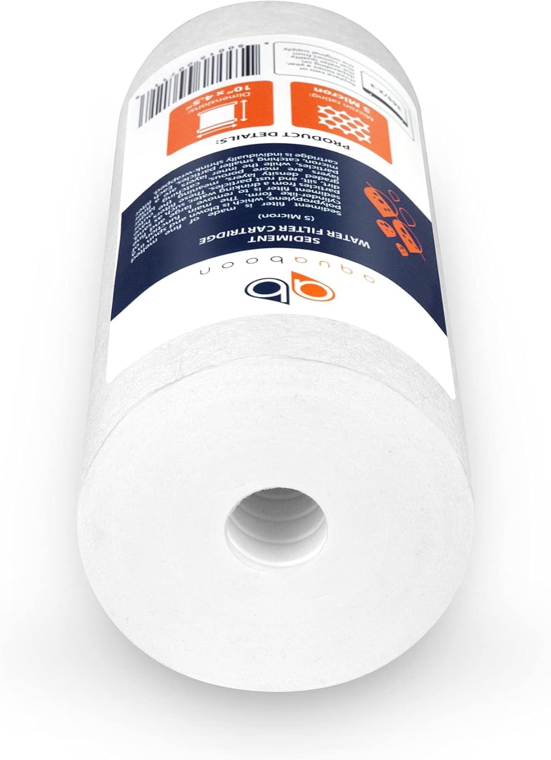 5 Micron 10 Sediment Water Filter Replacement Cartridge Pack of 2 U8083