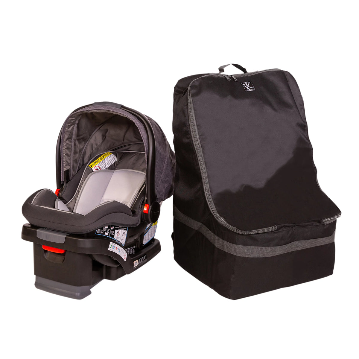 Padded Backpack Car Seat Travel Bag and Carrier D840