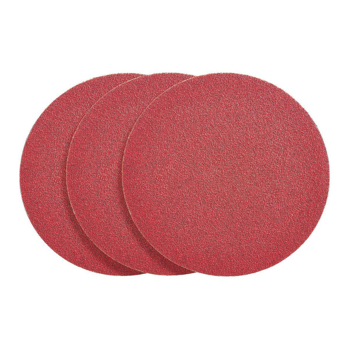6 in. 60, 80, 120 Grit PSA Sanding Discs, 3 Piece L562