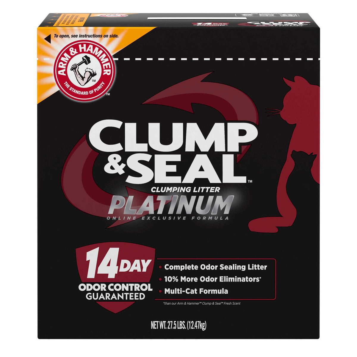 Clump & Seal Platinum Cat Litter U98290