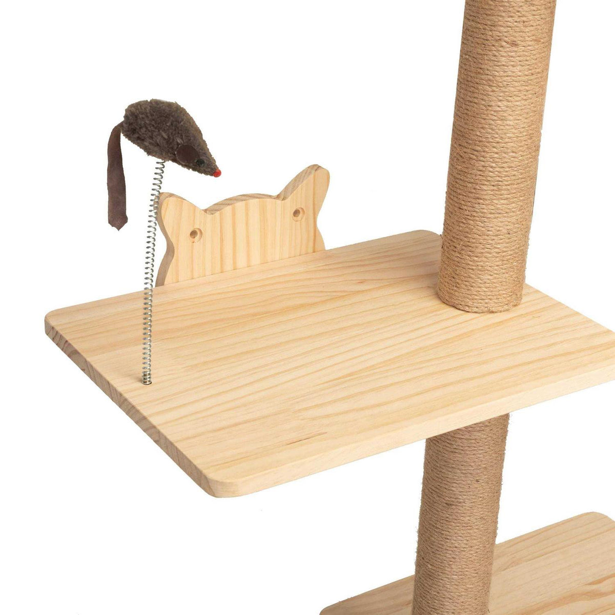 4-Tier Wall Mounted Cat Tree with Hammock K955289