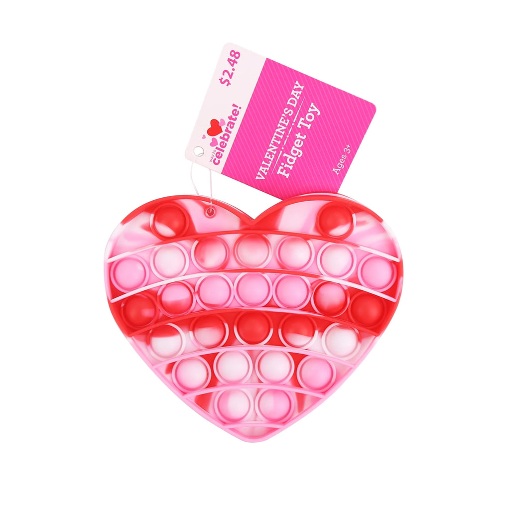 Heart Shaped Plastic Fidget Toy F408