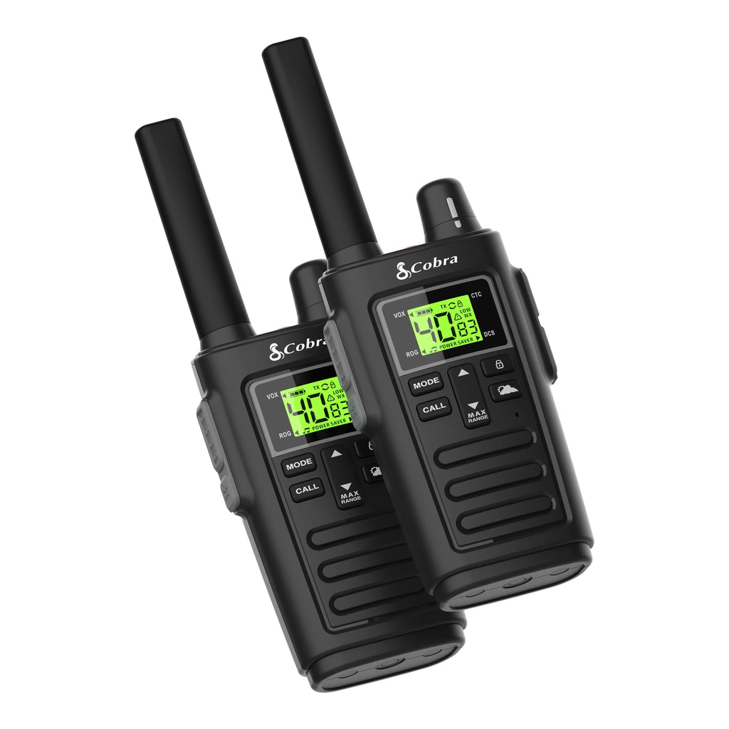 Two-Way Radios Pair Water Resistant Walkie Talkies 40 Channels J1804