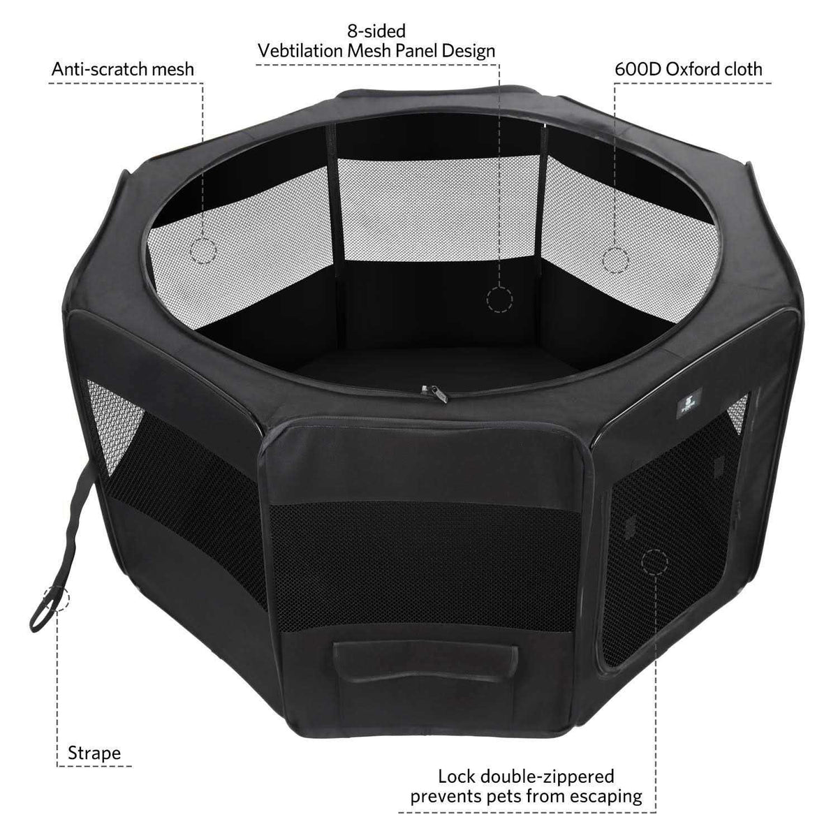 Portable Foldable Pet Playpen R528342