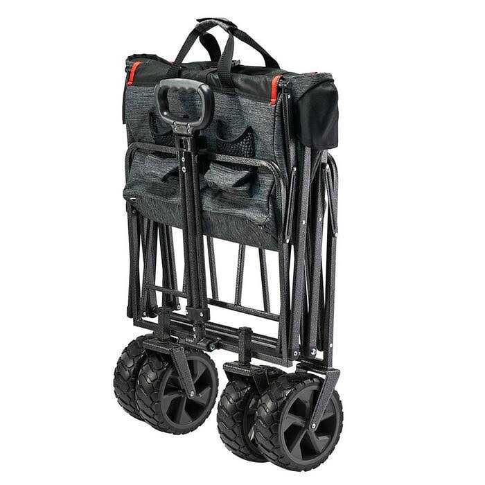 XL Folding Wagon with Cargo Net I593