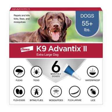 Flea Tick & Mosquito Prevention for XL Dogs A89098