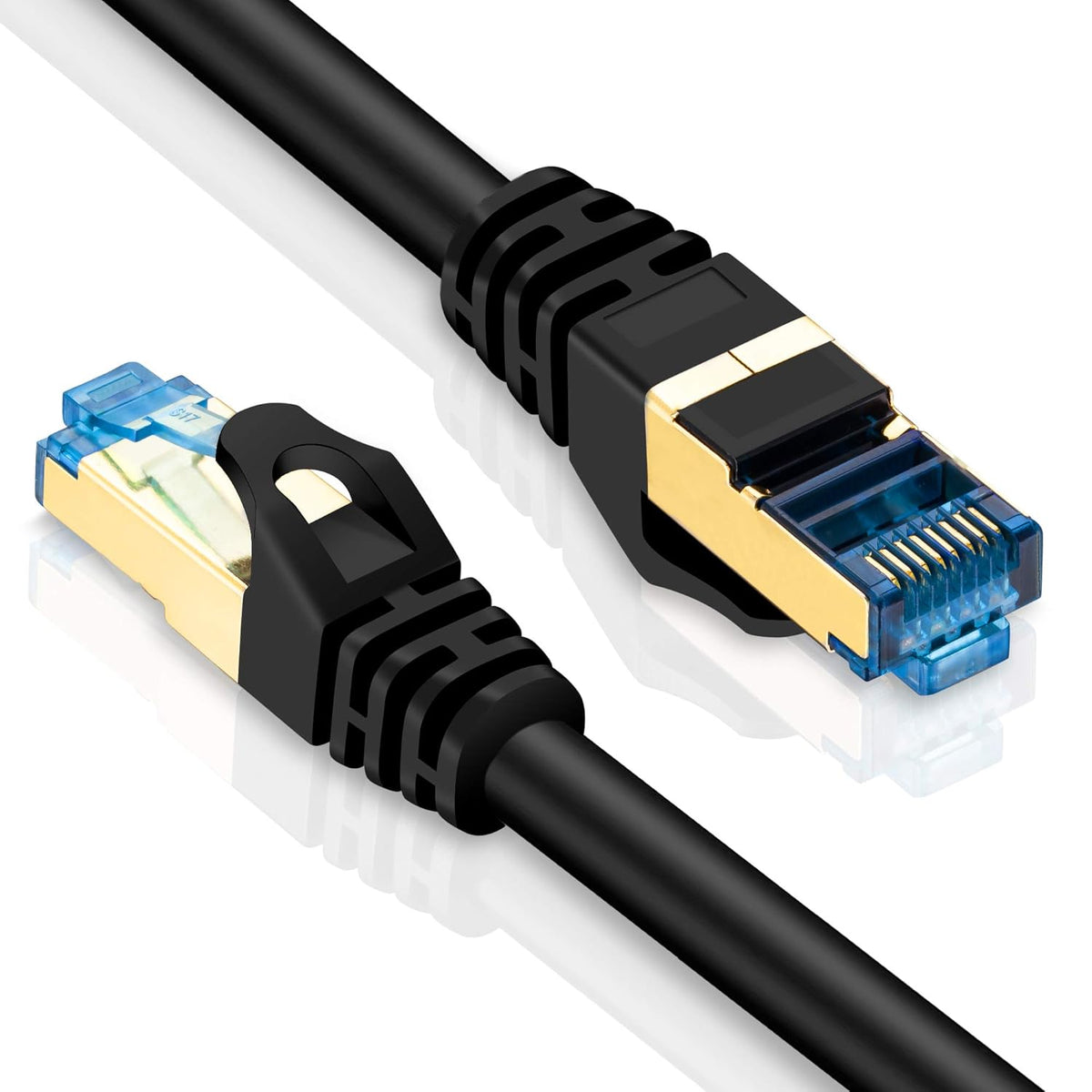 150 ft Double Shielded SSTP 10Gbps 26AWG Ethernet Cable P289