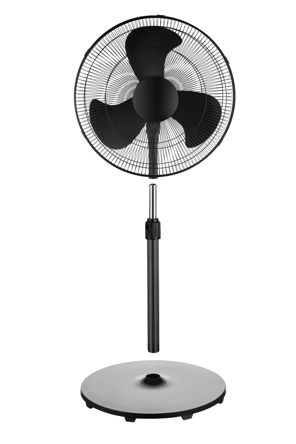 3-Speed Oscillating Pedestal Fan with Tilt Adjustable Head, Black K1765