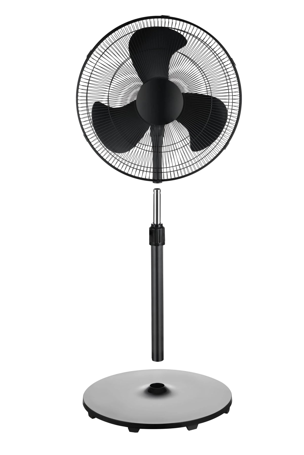 3-Speed Oscillating Pedestal Fan with Tilt Adjustable Head, Black K1765