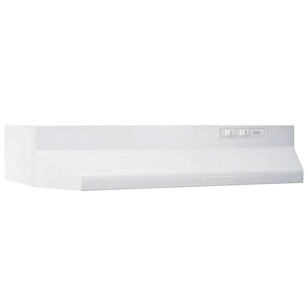 30 in. Under Cabinet Range Hood with Light in White W29179