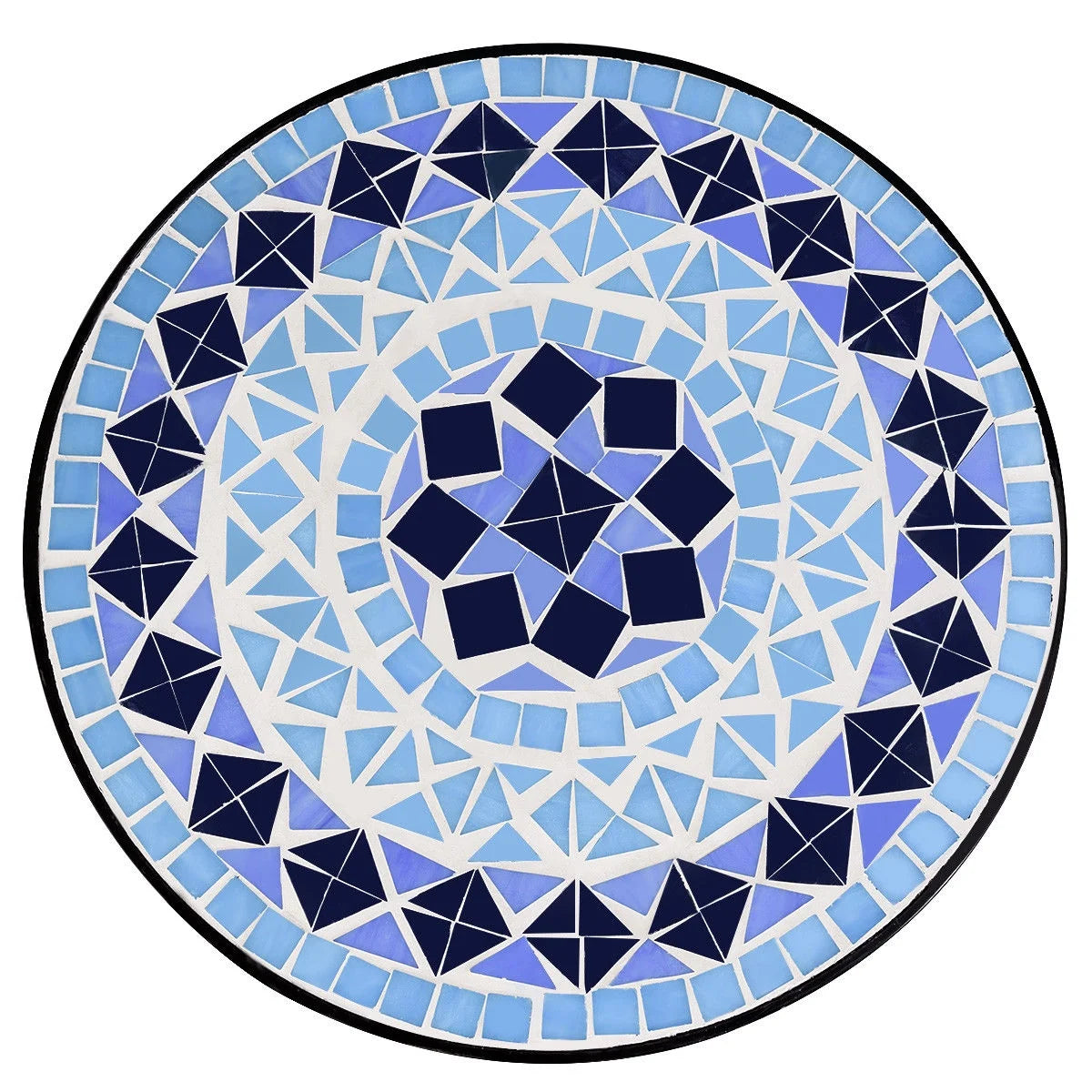 Cobalt Blue Mosaic Accent Table A200
