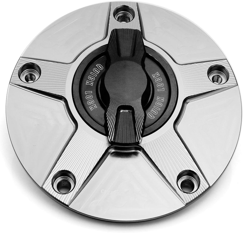 Gold 1/4 Quick Lock Fuel Cap V8920