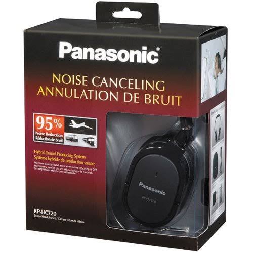 Black Over-Ear Noise Canceling Headphones B425065