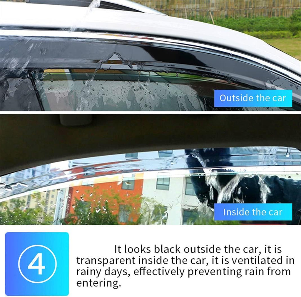 Side Window Deflector 4 Pcs Set O849