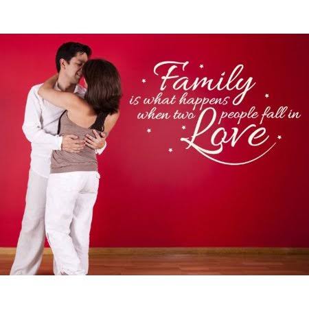 Romantic Quotes Wall Decal T253671