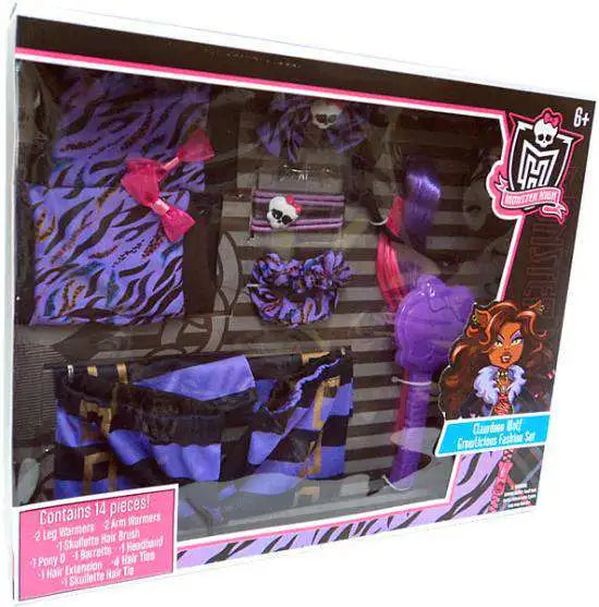 Clawdeen Wolf Fashion Set 10.5-Inch Y5720