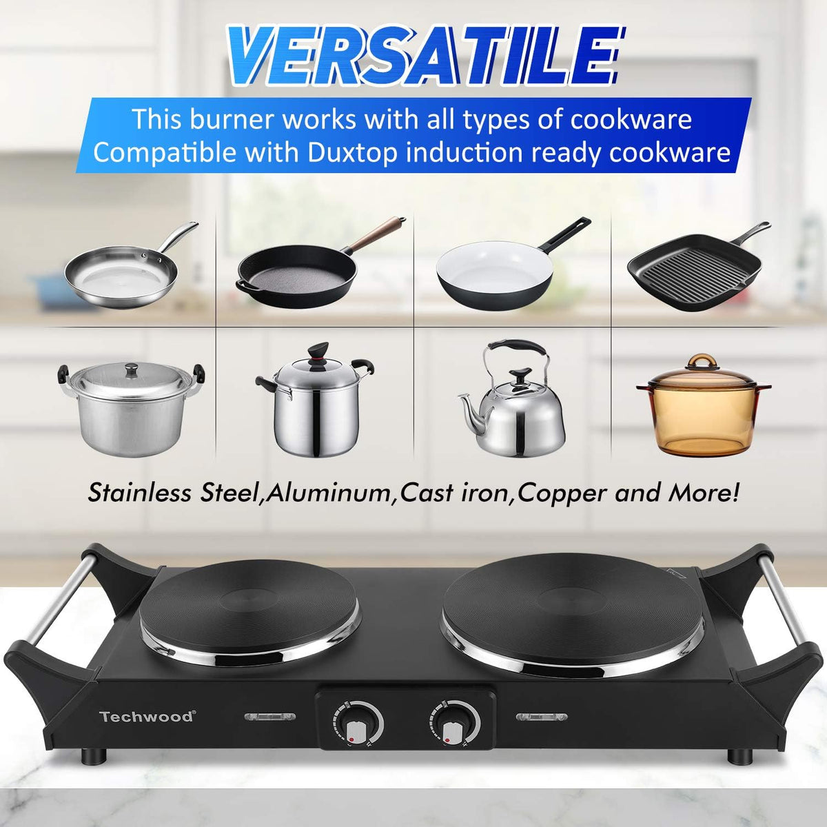 1500W Electric Single Burner Hot Plate R519