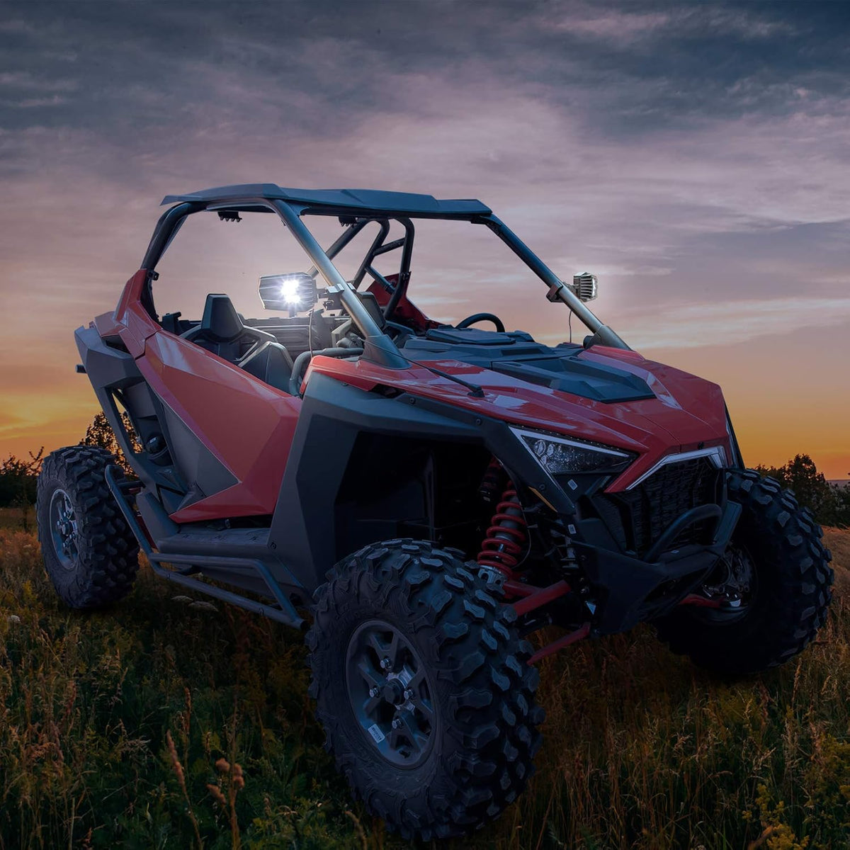 UTV Side Mirrors with Light B94730