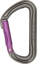 Straight Gate Carabiner 6 Pack Titanium/Purple F770029
