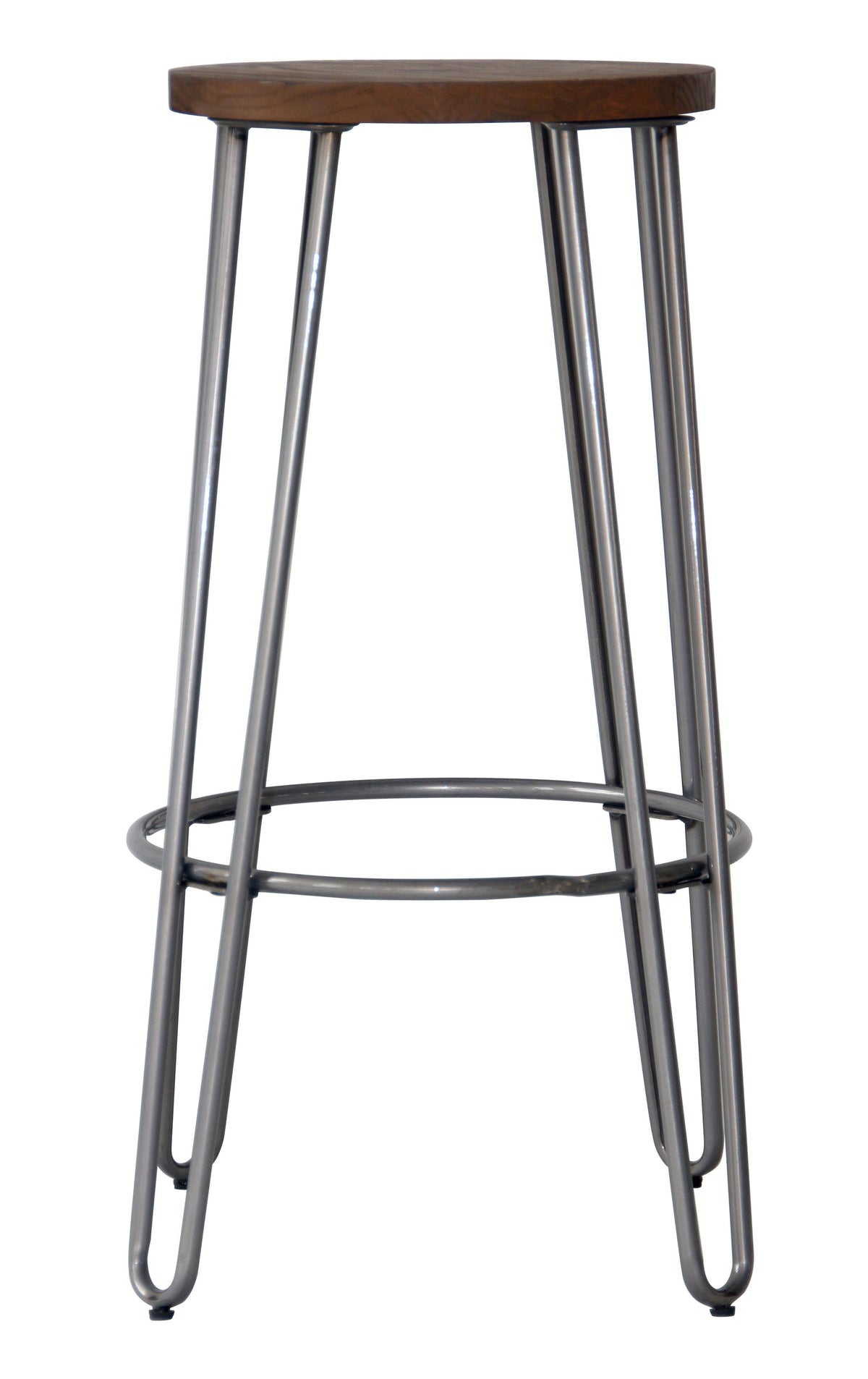 Natural Metal Barstool B1478