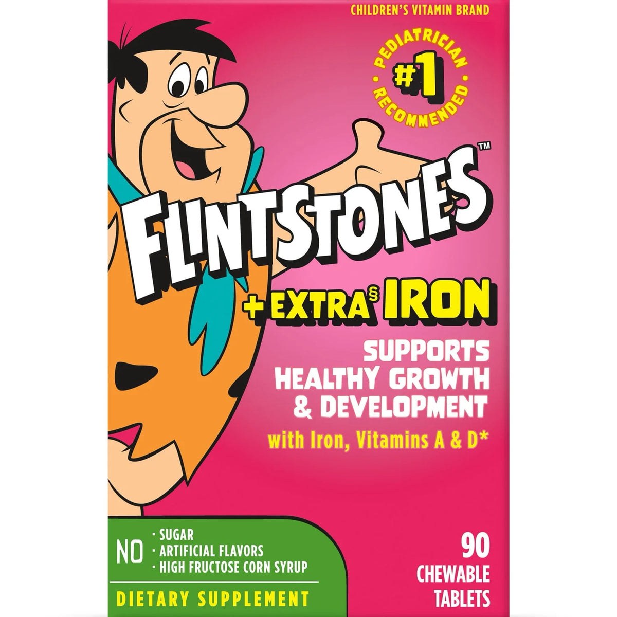 Chewable Kids Multivitamin with Iron 90 Ct T54928