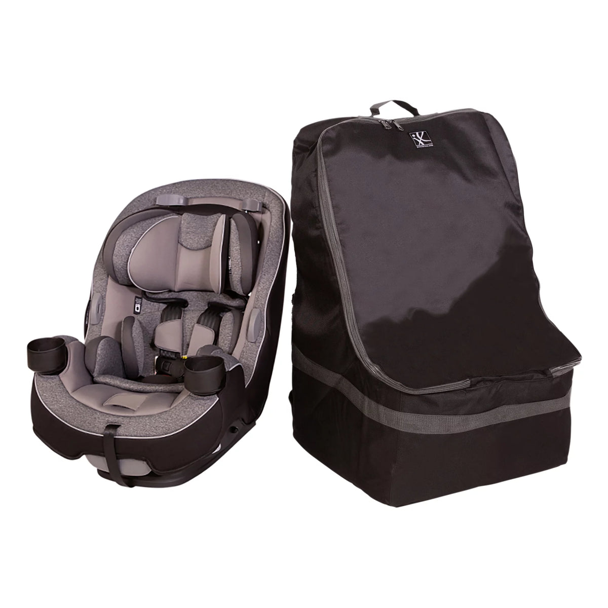 Padded Backpack Car Seat Travel Bag and Carrier D840
