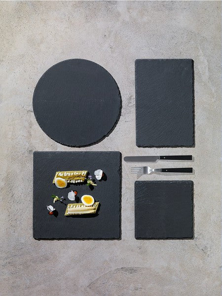 Round Tablet Plate 30cm Slate F985591
