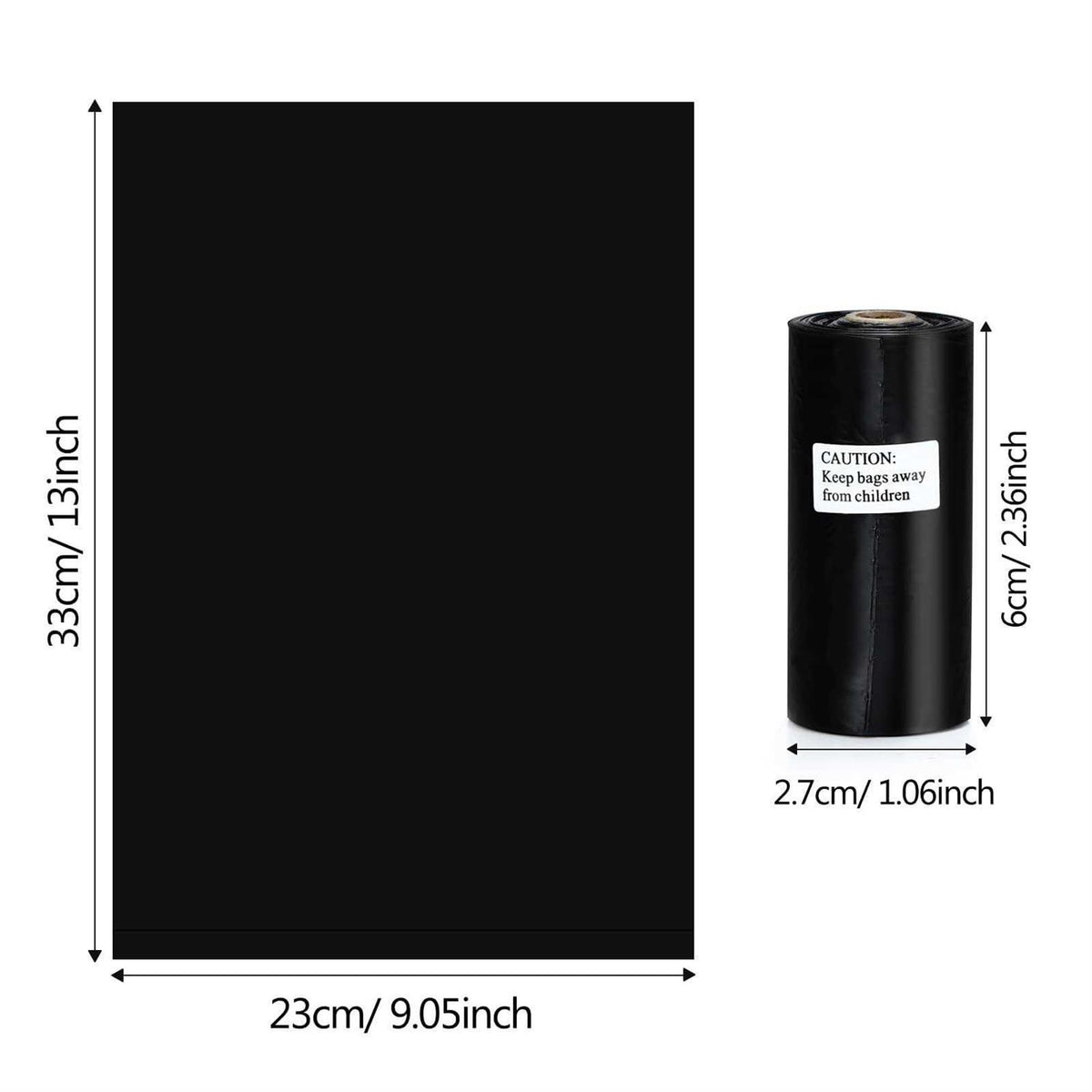 Dog Poop Bag 1140 Counts 57 Rolls Unscented O733