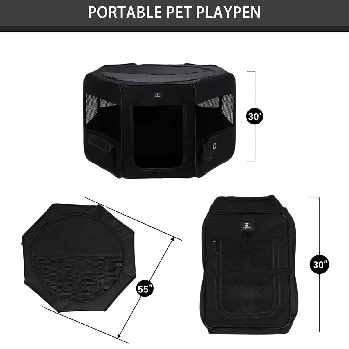 Portable Foldable Pet Playpen R528342