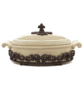 Covered Casserole Dish with Iron Rack E7427